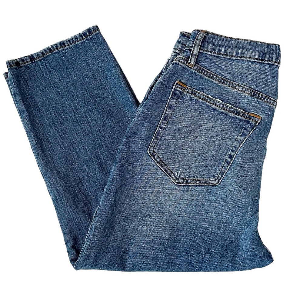 Abercrombie and Fitch Jeans Ankle Straight Ultra High Rise Curve Love
